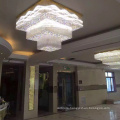 Luxury hotel restaurant gold big custom ceiling lamp